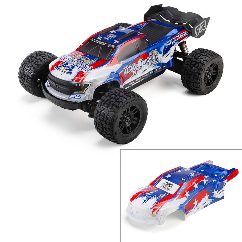 Pro-Line Racing 1/16 Pre-Cut/Pre-Painted Brute America 250 Body: ARRMA MINI KRATON