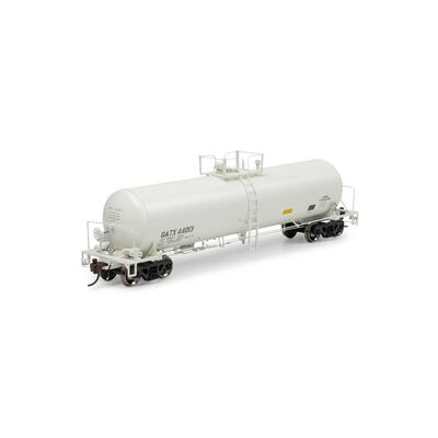 HO GATC 20K Gallon Tank Car, GATX White #44013 HO GATC 20K Gallon Tank Car, GATX White #44013