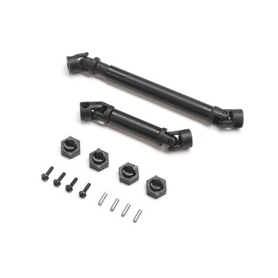 Driveshaft Set, Short & X-Long: SCX24 Driveshaft Set, Short & X-Long: SCX24
