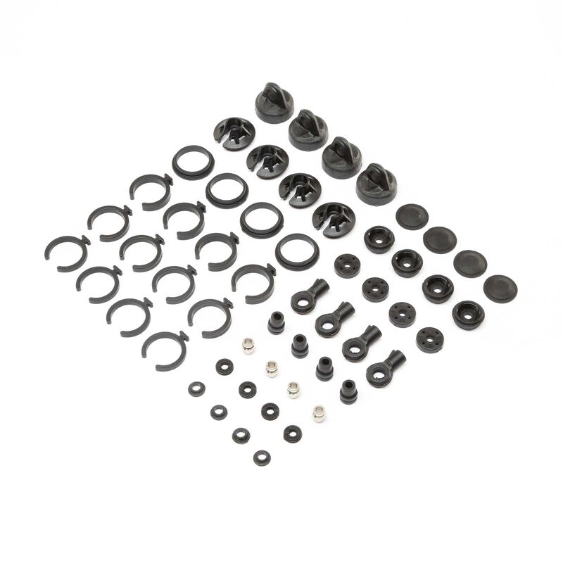 Renforts de châssis plastiques 8X/XE 2.0 LOSI