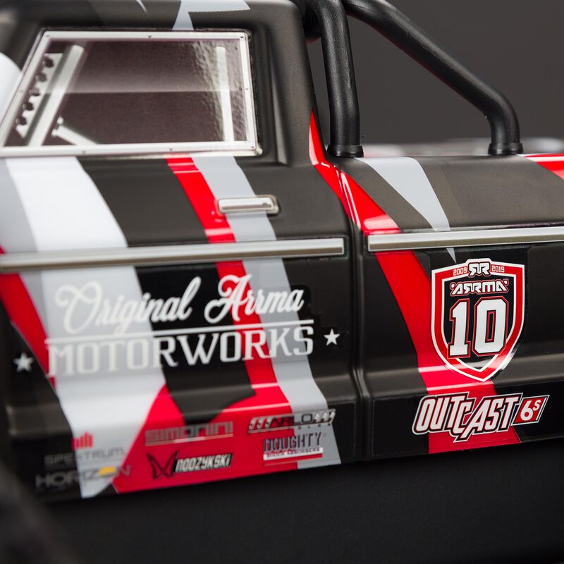 1/8 OUTCAST 6S BLX 4WD Brushless Stunt Truck RTR, 10th Anniversary Limited Edition
