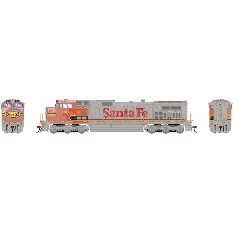 HO GEN Dash 9-44CW Locomotive w/DCC & Sound, Primed For Grime BNSF #618 HO GEN Dash 9-44CW Locomotive w/DCC & Sound, Primed For Grime BNSF #618