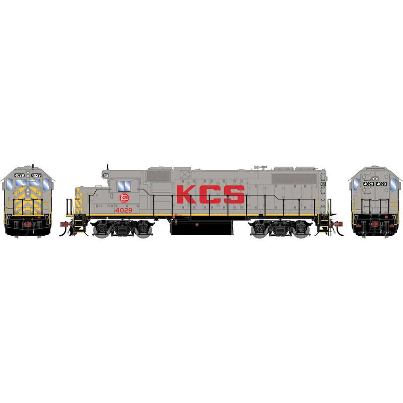 HO GEN GP38-2 Locomotive, KCS 'Ex-TPW' #4029