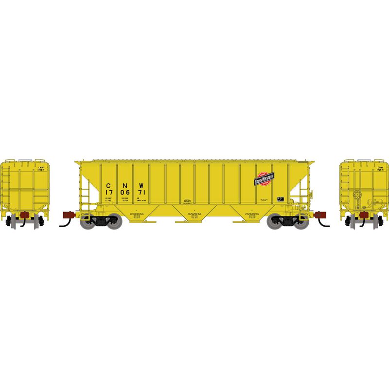 N ATH PS 4427 Covered Hopper, CNW #170671