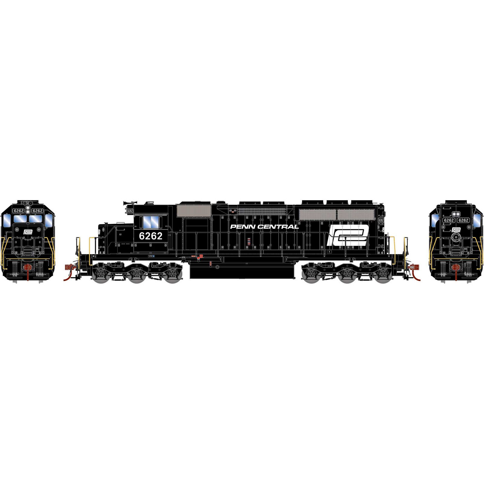 HO SD40 Locomotive, PC #6262