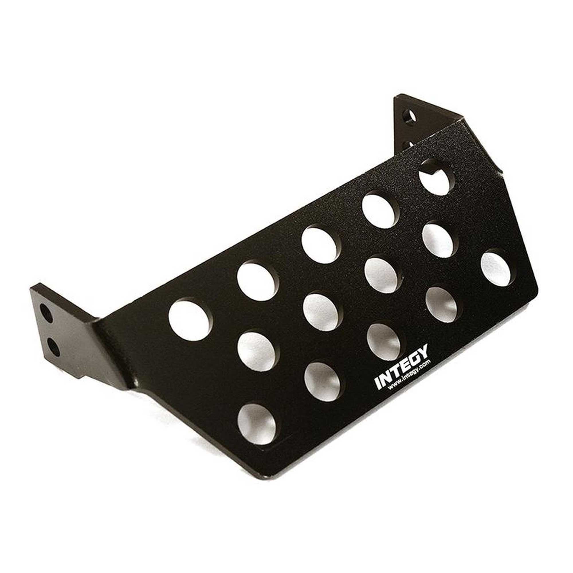 Integy Skid Plate Anteriore In Alluminio Per Traxxas TRX-4 – Protezione Telaio Per Crawler 1/10 – Colori Anodizzati