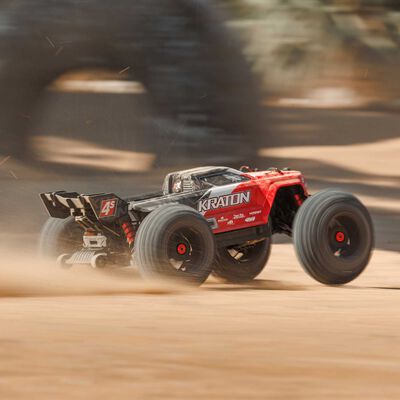 1/10 KRATON 4S 4X4 RTR Brushless Speed Truck, Red 1/10 KRATON 4S 4X4 RTR Brushless Speed Truck, Red