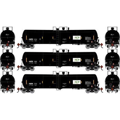 HO ATH 30K Ethanol Tank Car, NCPX #016/068/070 (3) HO ATH 30K Ethanol Tank Car, NCPX #016/068/070 (3)