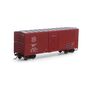 HO RTR 40' Modern Box, MKT/Red #5110
