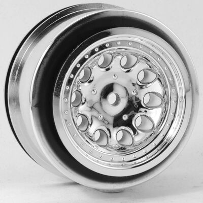1/10 Revolver Front 2.2/3.0 Wheels, 12mm Hex, Chrome (2): Slash 2WD 1/10 Revolver Front 2.2/3.0 Wheels, 12mm Hex, Chrome (2): Slash 2WD