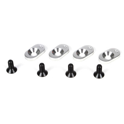 Engine Mount Inserts & Screws, 19T (4): 5IVE-T, MINI WRC Engine Mount Inserts & Screws, 19T (4): 5IVE-T, MINI WRC