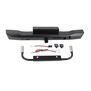 EonMetal Rear hitch Bumper with LED & Dual Exhaust, Axial SCX6 Jeep JLU Wrangler