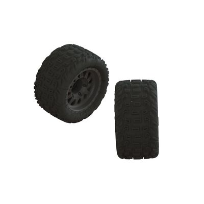 1/10 dBoots Katar MT Pre-Mounted Tire 14mm Hex (2) 1/10 dBoots Katar MT Pre-Mounted Tire 14mm Hex (2)