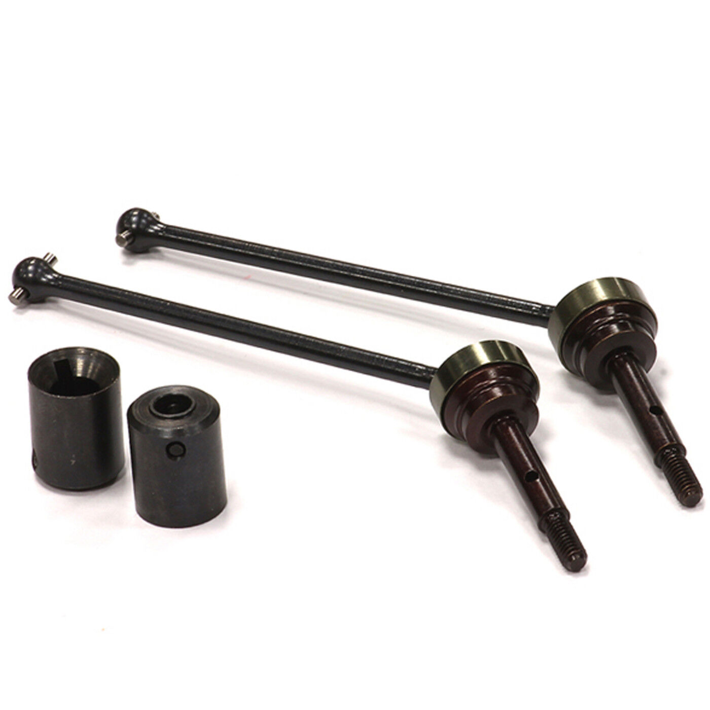 Integy Steel Rear Universal Driveshafts: Traxxas Slash 4X4 (2