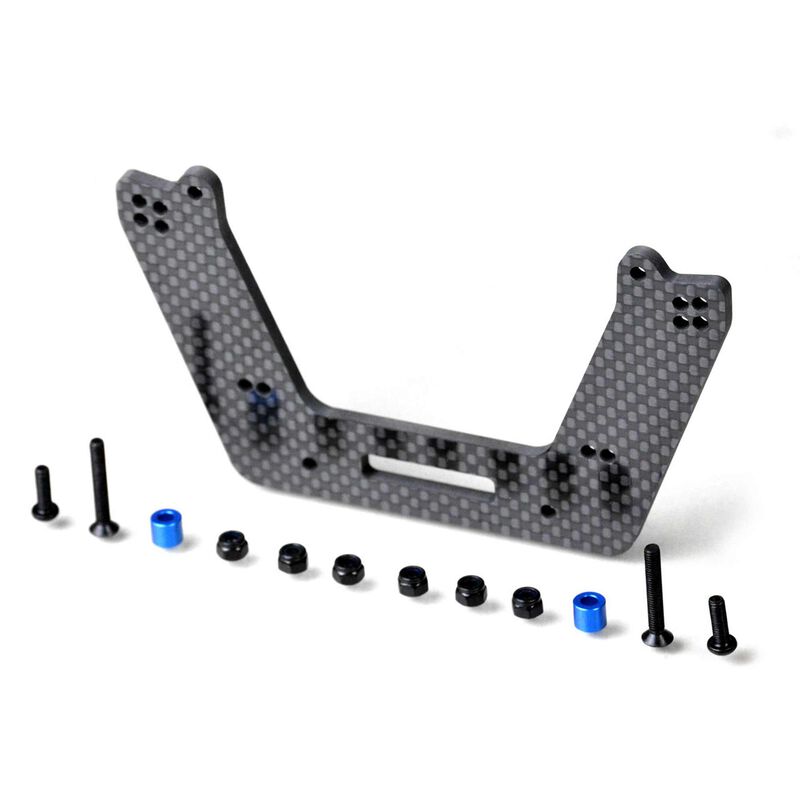 Slash Carbon Fiber Front Drag Tower, For Shorter 4Tec Shocks