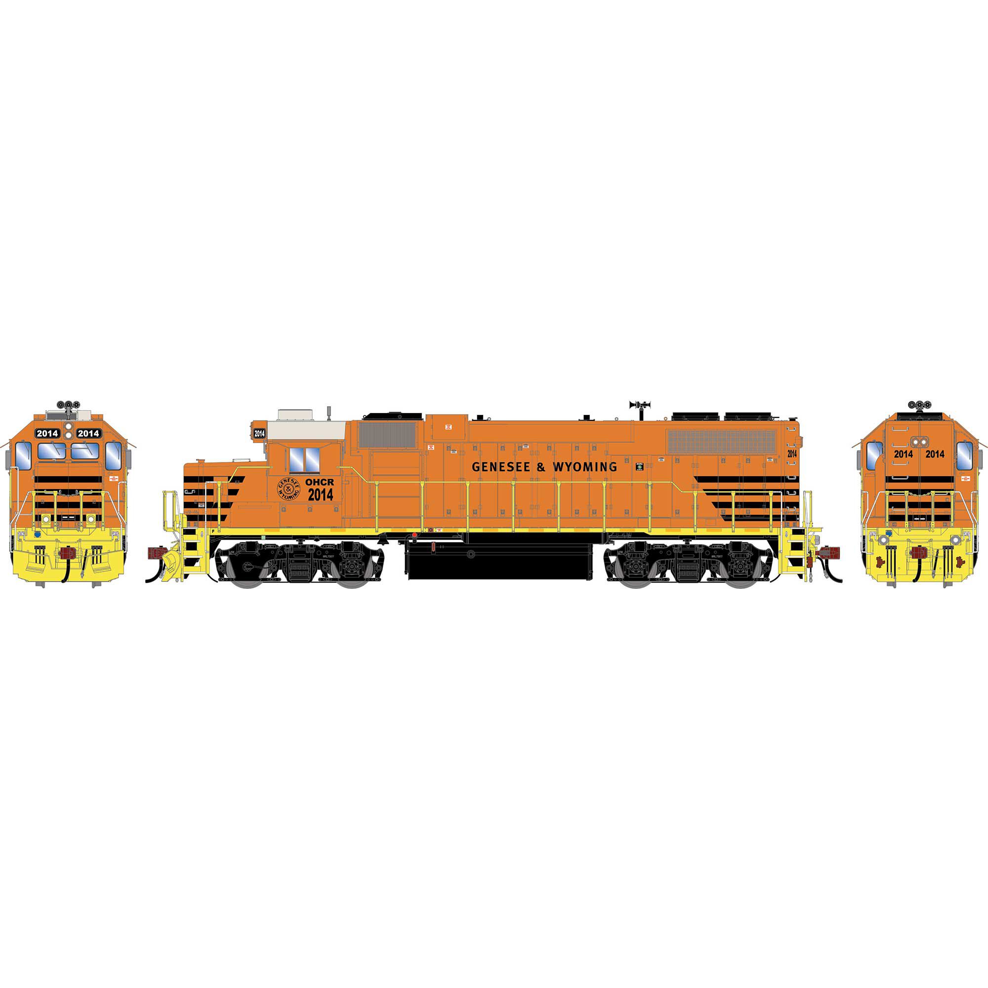 Athearn Genesis Athearn Genesis HO GEN GP38-2 Locomotive w/DCC