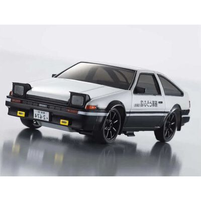 1/28 Initial D Toyota Sprinter Trueno AE86 2WD On-Road First Mini-Z RTR, White 1/28 Initial D Toyota Sprinter Trueno AE86 2WD On-Road First Mini-Z RTR, White
