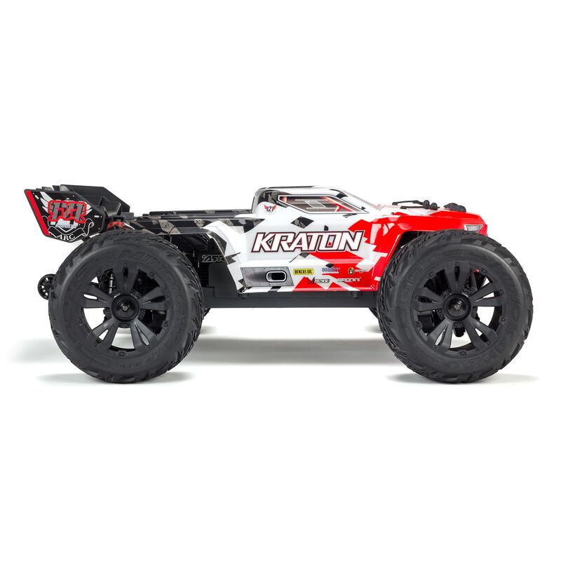 1/10 KRATON 4x4 4S BLX Brushless Monster Truck with Spektrum RTR, Red