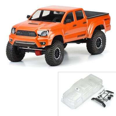 1/10 2015 Toyota Tacoma TRD Pro Clear Body 12.3" (313mm) Wheelbase: Crawlers 1/10 2015 Toyota Tacoma TRD Pro Clear Body 12.3" (313mm) Wheelbase: Crawlers