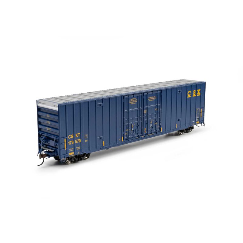 Athearn HO ATH 60' Gunderson High Cube Double Door Box Car, CSXT #173570 Athearn HO ATH 60' Gunderson High Cube Double Door Box Car, CSXT #173570