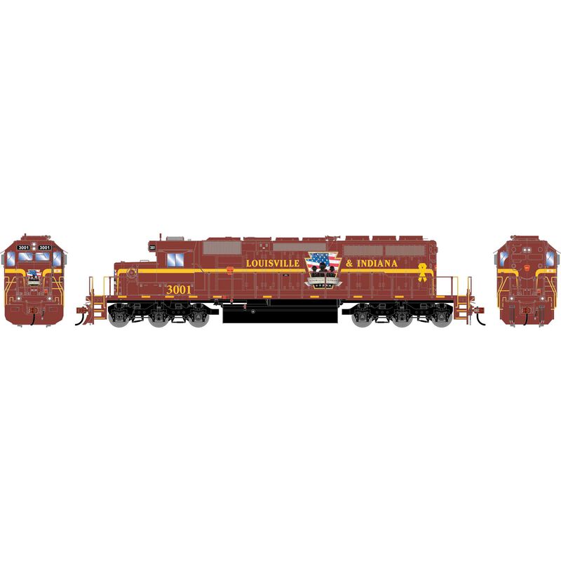 Athearn HO ATH SD40-2 Locomotive, LIRC 'Veterans' #3001