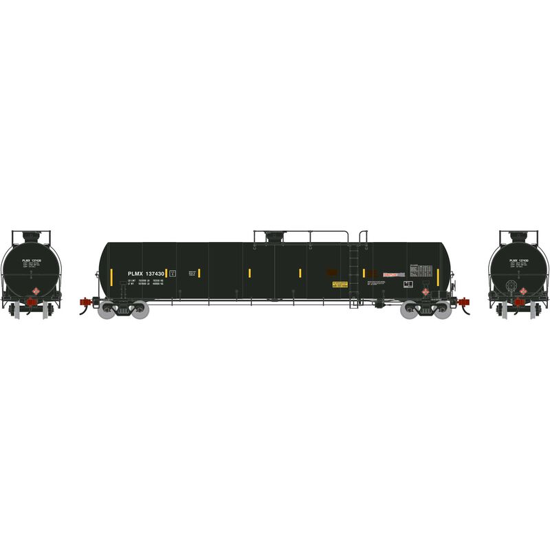 HO UTC 33K LPG Tank Car- Late, PLMX Primed For Grime #137430
