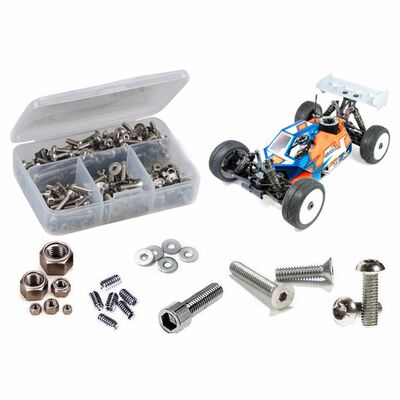Stainless Steel Screw Kit, 1/8 Tekno NB48 2.2 Stainless Steel Screw Kit, 1/8 Tekno NB48 2.2