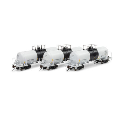 HO 13K Gallon Acid Tank Car, FXE #418099/418109/418119 (3) HO 13K Gallon Acid Tank Car, FXE #418099/418109/418119 (3)