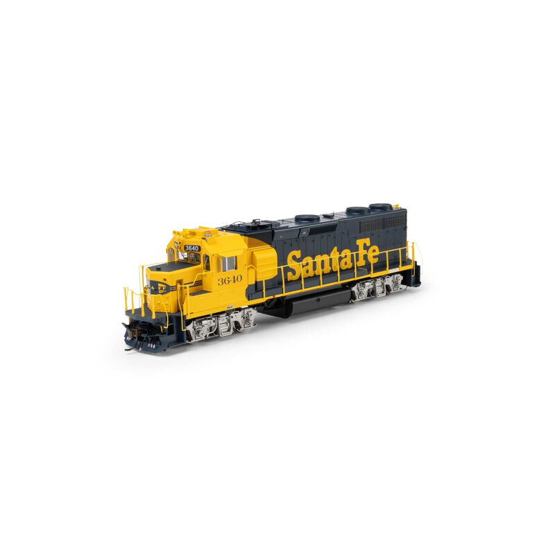 Athearn Genesis HO GEN GP39-2 PH I Locomotive w/DCC & SOUND, ATSF #3640