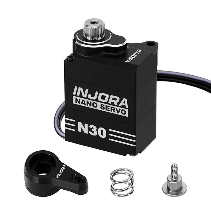 INJORA Nano Servo & Servo Saver, 1/30 Axial SCX30