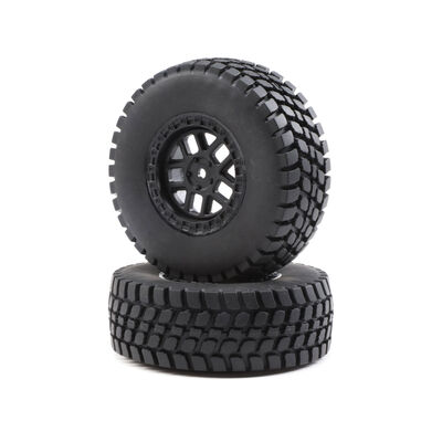 1/10 Alpine Front/Rear 2.2/3.0 Pre-Mounted Tires, 12mm Hex (2): Baja Rey 1/10 Alpine Front/Rear 2.2/3.0 Pre-Mounted Tires, 12mm Hex (2): Baja Rey