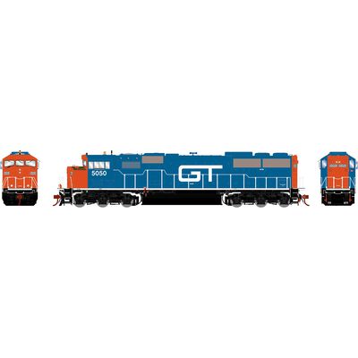 HO GEN SD60M Tri-Clops Locomotive, Legendary Liveries GTW #5050 HO GEN SD60M Tri-Clops Locomotive, Legendary Liveries GTW #5050