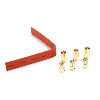 Connector: Gold Bullet Set, 6.5mm (3) Connector: Gold Bullet Set, 6.5mm (3)