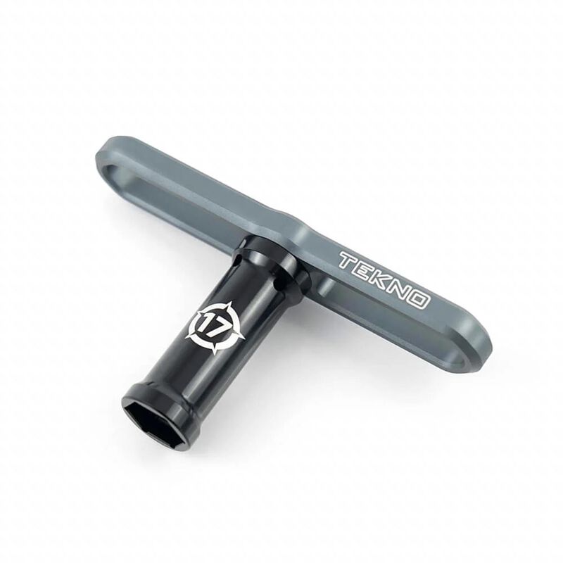 Aluminum 17mm Wheel Wrench & Shock Cap Tool