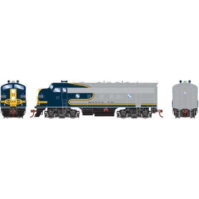 HO RND F7A Locomotive DCC-Ready, ATSF #332 HO RND F7A Locomotive DCC-Ready, ATSF #332
