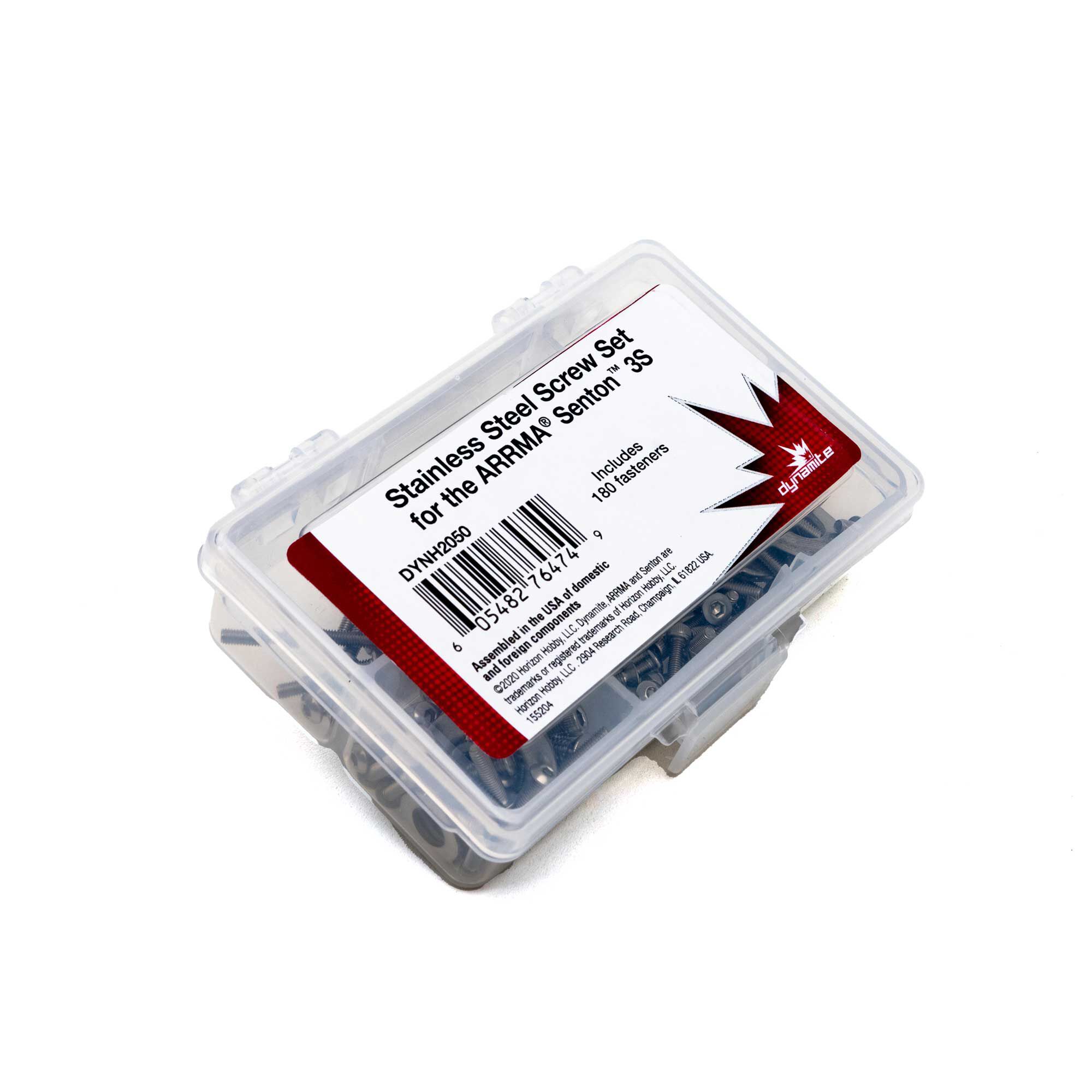 Dynamite Stainless Steel Screw Set: ARRMA SENTON 3S | Horizon Hobby