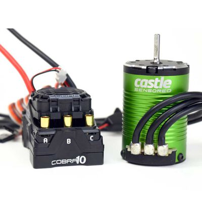 Cobra 10 Electronic Speed Control & 1406-5700KV Sensored Motor Combo Cobra 10 Electronic Speed Control & 1406-5700KV Sensored Motor Combo