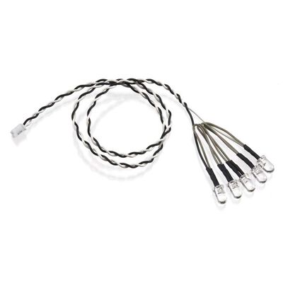 5 LED Light String White 5 LED Light String White