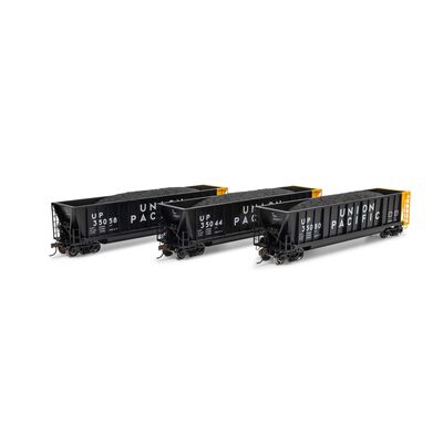 HO ATH Berwick Bathtub Gondola with Load, UP #35044/35058/35080 (3) HO ATH Berwick Bathtub Gondola with Load, UP #35044/35058/35080 (3)