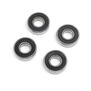 8 x 19 x 6mm Rubber Sealed Ball Bearing (4)