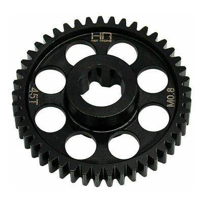 Steel 45T 0.8 Mod Spur Gear, 1/10 Traxxas Mini Maxx Steel 45T 0.8 Mod Spur Gear, 1/10 Traxxas Mini Maxx
