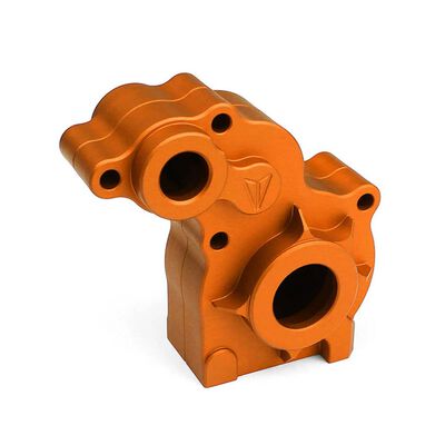 SCX10 Aluminum Transmission Housing Orange Anodized SCX10 Aluminum Transmission Housing Orange Anodized