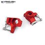 Axial SCX10-II Knuckles Red Anodized