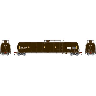 HO UTC 33K LPG Tank Car- Late, CBTX #784445 HO UTC 33K LPG Tank Car- Late, CBTX #784445