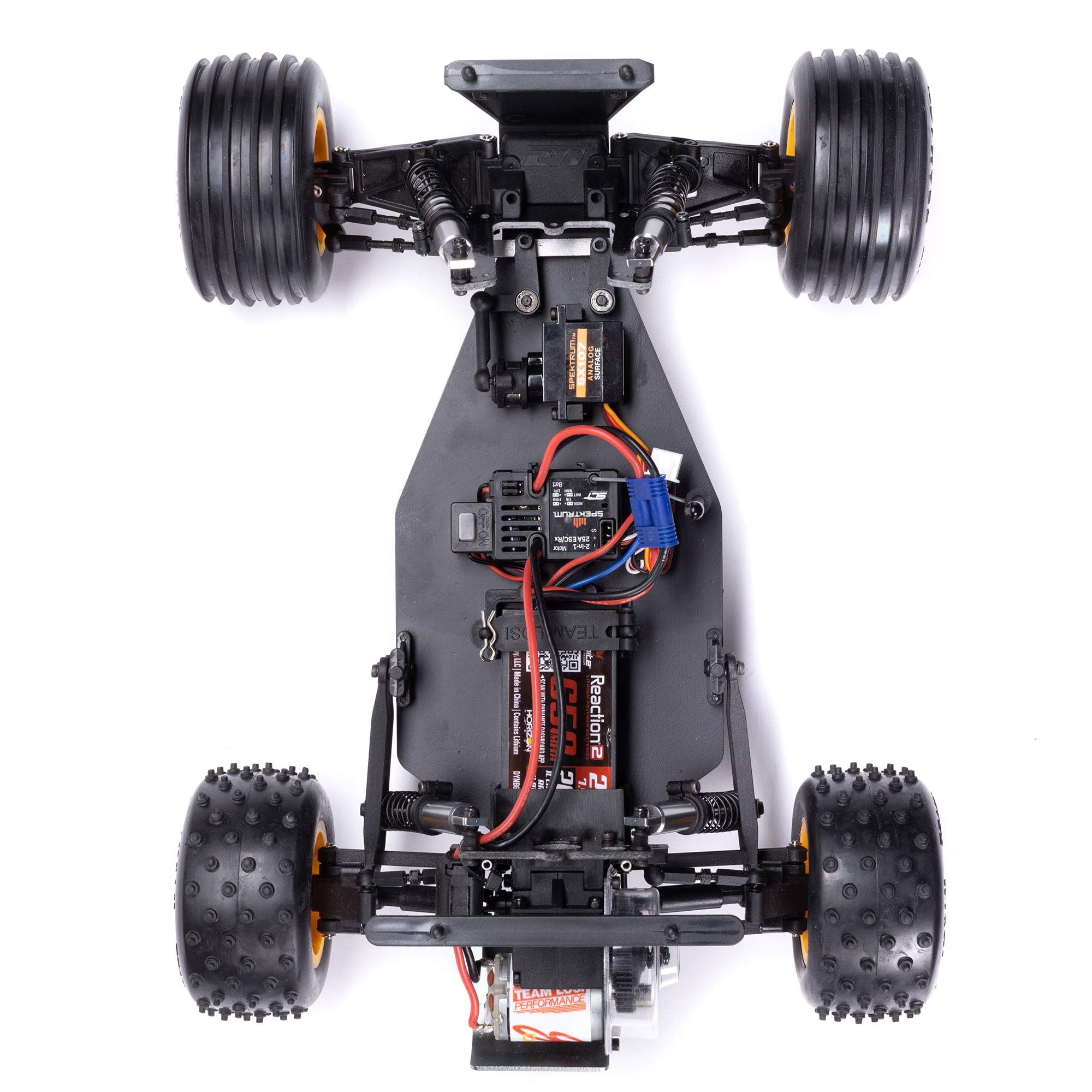 [�˾���ũ] LOS01021 [TEAM LOSI] 1/16 �̴� JRXT �귯�õ� 2WD ������ ���̽� ���� Ʈ�� RTR (���͸� ������) 11