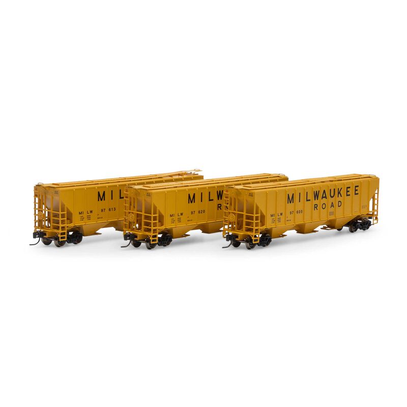 N PS 4427 Covered Hopper, MILW (3)