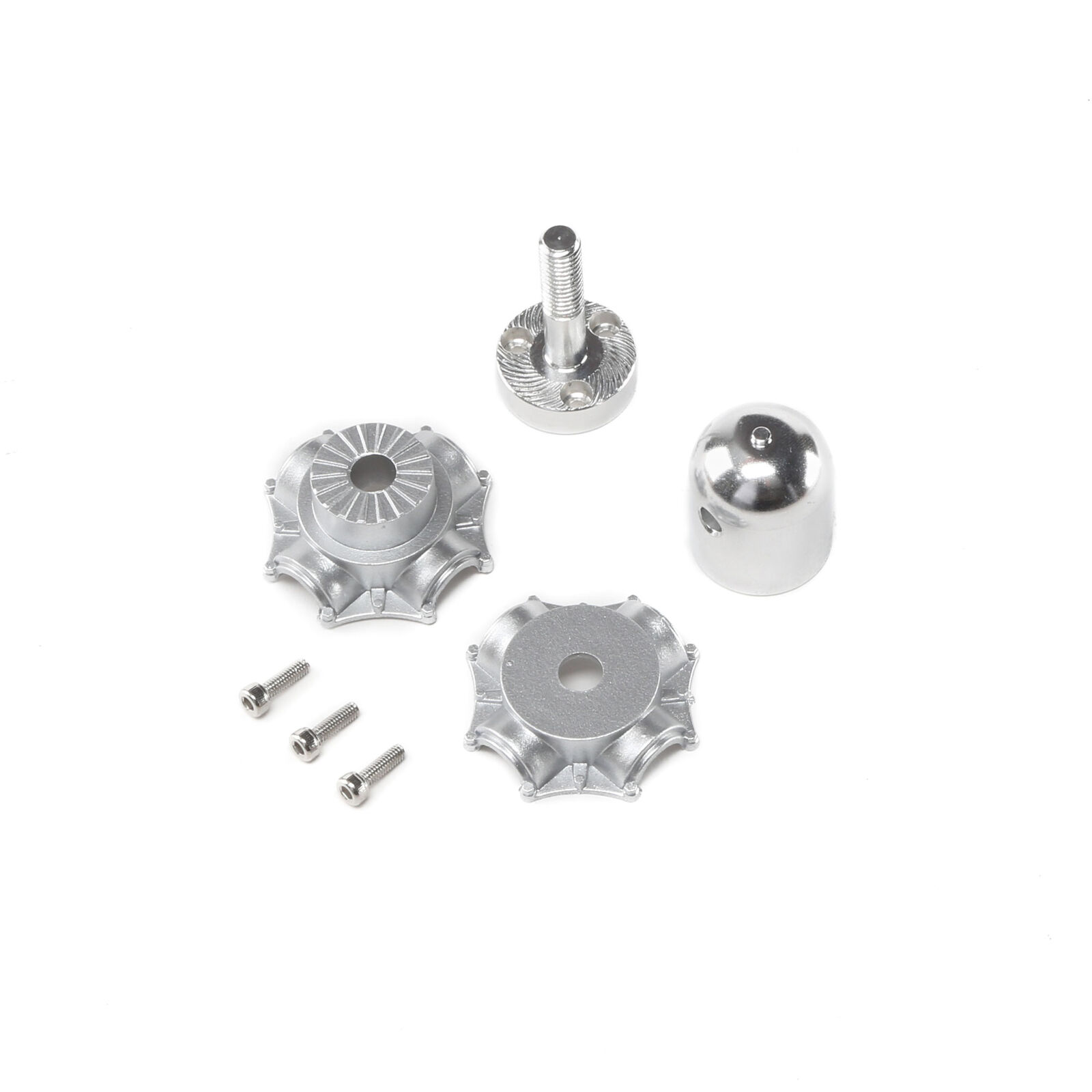 Prop Adapter, Aluminm Spinner, Plastic Hub: P-47 1.2m