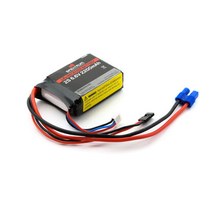 6.6V 2200mAh 2S LiFe Receiver Battery: Universal Receiver, EC3 6.6V 2200mAh 2S LiFe Receiver Battery: Universal Receiver, EC3