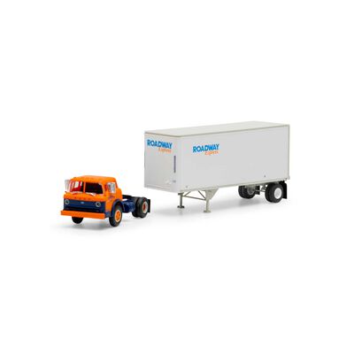 HO RTR Ford C/28' Trailer, Roadway #2 HO RTR Ford C/28' Trailer, Roadway #2