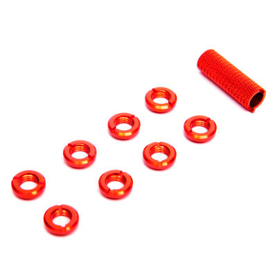Radio Red Switch Nuts (8) & Wrench Radio Red Switch Nuts (8) & Wrench